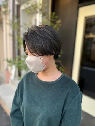ショート カラー SALOWIN神戸三宮店所属・【美髪を叶える】中谷 彰宏（アキ)のヘアスタイル