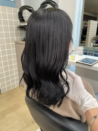 セミロング 【美容室が苦手な方 専問美容室】MIHOのヘアスタイル