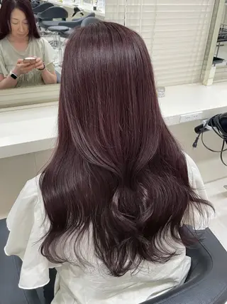 カラー 暖色ガーリーヘア🎀 MEARI🩰のヘアスタイル