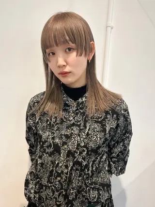 カラー 原 瑞希のヘアスタイル