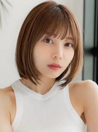 ショート カラー 立川/ブリーチ/ 髪質改善/西川翔真のヘアスタイル