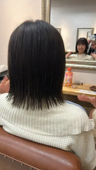 ミディアム ボブ/ミディアム/表 参道/美容師♡ゆいかのヘアスタイル