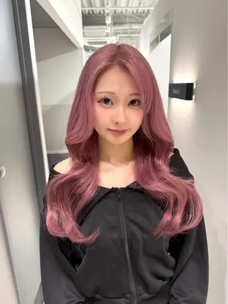 ロング カラー ヘアアレンジ メンズ キッズ SALOWIN所属・ハイトーン美容師 MASATOのヘアスタイル