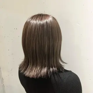 ミディアム カラー カラースペシャリスト しょう🧑🏼‍🎨のヘアスタイル