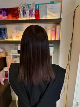 カラー Grandoll Luxe所属・大神 鈴夏のヘアスタイル