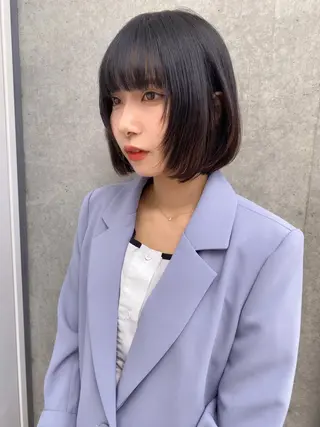 ショート カラー レイヤー/柔色 カラー/SAkiのヘアスタイル