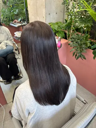 セミロング カラー ほらぐち るいのヘアスタイル