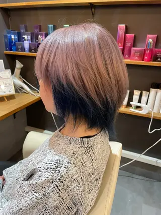 ミディアム カラー CoCooN Hiromiのヘアスタイル