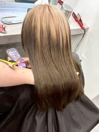 ロング カラー いろあそび 八王子所属・きぃちゃん/カラー 特化/いろあそび🦋のヘアスタイル