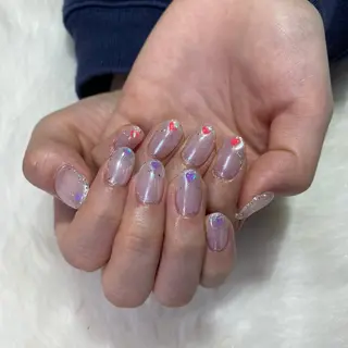 ネイル Amber21.所属・Nagahama Akariのネイルデザイン