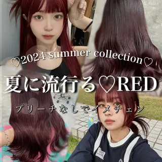 ロング カラー ブリーチなし特化 美容師💖SAE💖のヘアスタイル