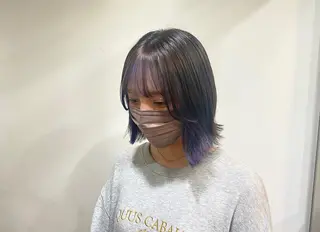 ショート カラー たなか もえなのヘアスタイル