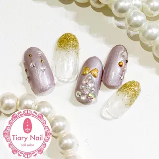 ネイル 💗🪽Tiary Nail🪽💗のネイルデザイン