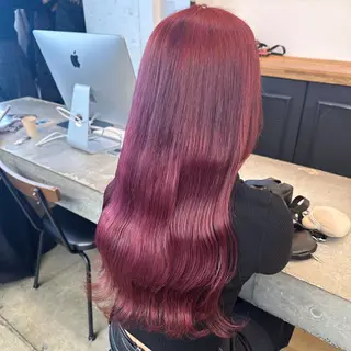 ロング カラー 暖色💖ツヤ髪💖 masae🌼のヘアスタイル