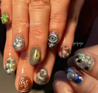 ネイル NICO nail　三軒茶屋店　ネイル＆アイラッシュ所属・oichan 𖦹°‧のネイルデザイン