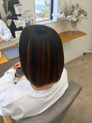 ミディアム 村松 音歩のヘアスタイル