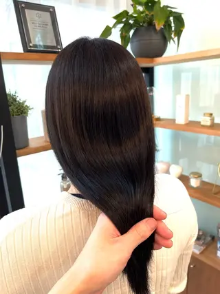 ロング 岩井 駿のヘアスタイル