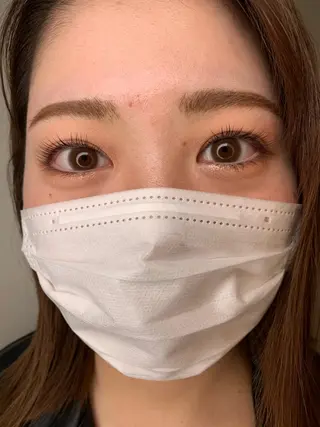 マツエク・マツパ 平野 優奈のヘアスタイル