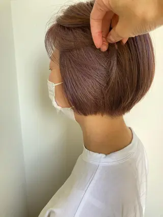 ショート カラー 小木曽智美 /ボブ/ショートのヘアスタイル