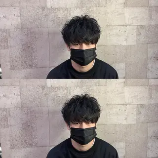 カラー メンズ 小野寺空也✂️ 似合わせショートのヘアスタイル