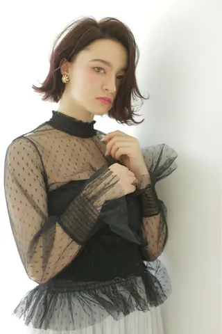 ショート カラー 🍋似合わせ✖️ ｼｮｰﾄﾍｱ🍋早田のヘアスタイル