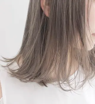 ミディアム カラー Mu所属・Mu ミューのヘアスタイル