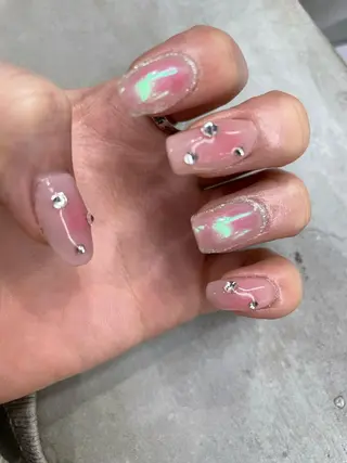 ネイル 束感まつ毛/ネイル/ LED♥KIRARAのマツエク・マツパデザイン