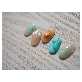 ネイル newrandas hitomiのネイルデザイン