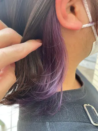 ミディアム カラー 辻堂メンズ特化 YU-YAのヘアスタイル