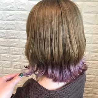 ミディアム カラー knock【ノック】所属・烏丸韓国ヘア🇰🇷 ayaka🎀のヘアスタイル