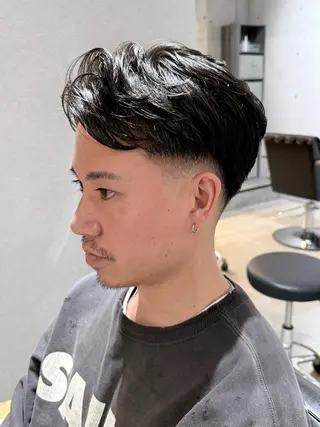 ショート メンズ 藤田 一遼のヘアスタイル