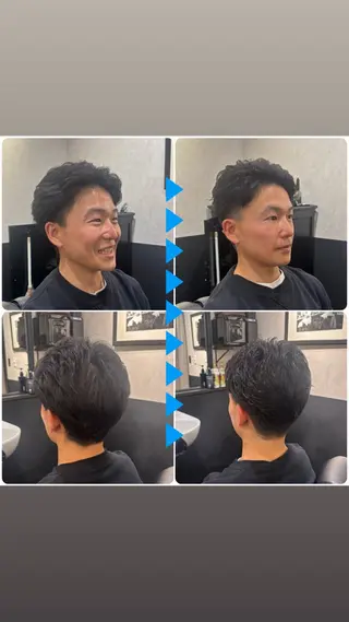 ショート メンズ LAVIE NEW STANDARD BARBER 千葉中央店所属・池田 湧／IKEDA YUのヘアスタイル