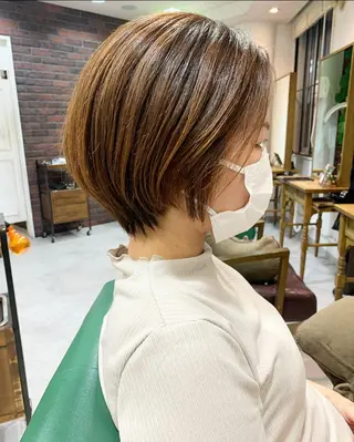 ショート IDEA 柏の葉KOILRINKGARAGE所属・お洒落満足度 ◎💮井上のヘアスタイル