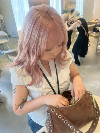 ロング カラー Bërg所属・Bërg mimi ‎ ౨ৎ⋆のヘアスタイル