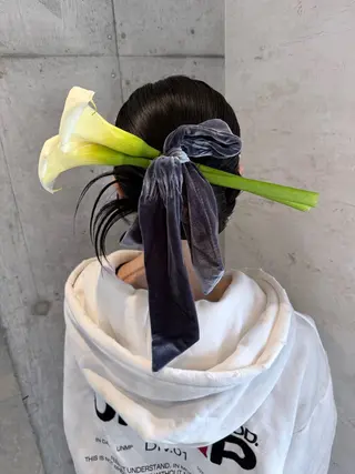 ヘアアレンジ 女性に人気♪ はやしほのかのヘアスタイル