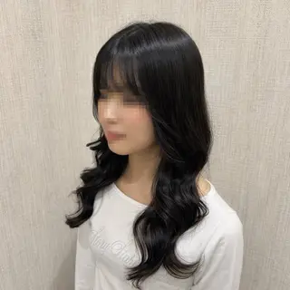 セミロング 店長✨レイヤー✖️ 髪質改善✖️韓国ヘアのヘアスタイル