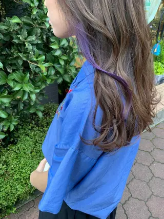 ロング 韓国風ヘア♡ runaのヘアスタイル