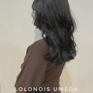 ロング カラー Lolonois梅田 /Okazaki:)のヘアスタイル
