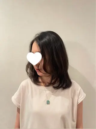 ミディアム perfumeby afloat羽南のヘアスタイル