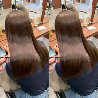 ロング カラー 🎨立川ブリーチ/ moc🍀shuriのヘアスタイル