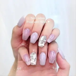 ネイル 【岐阜】 オトナ可愛いネイル♡のネイルデザイン