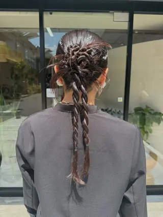 ロング ヘアアレンジ Marina /表参道のヘアスタイル