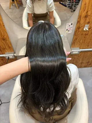カラー 梅田/韓国ヘア/ 似合わせ/わかな🍓のヘアスタイル
