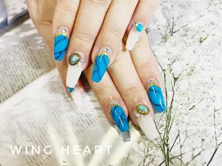 ロング ネイル H NANAのネイルデザイン