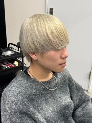 カラー メンズ 柏メンズカットパーマ NO.1タイチのヘアスタイル