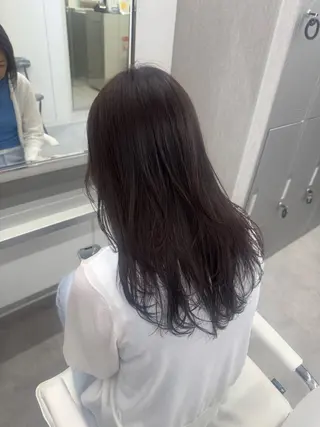 ミディアム 🕯コバ/レイヤー/ 美髪縮毛🕯のヘアスタイル