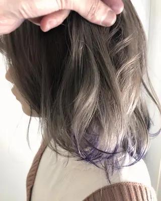 ミディアム カラー 原宿サロン代表 デザインカラー伊藤卓のヘアスタイル