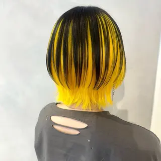 カラー デザインカラー/パー マ🦖外岡咲希🦖のヘアスタイル