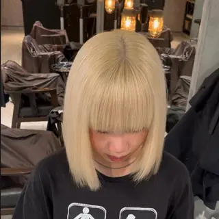 ショート カラー 透明感🎀艶髪 💞まいか🎶のヘアスタイル