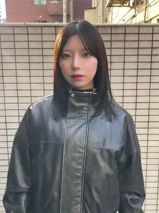 ミディアム 園田 渉 ◤SHIKIO◢のヘアスタイル